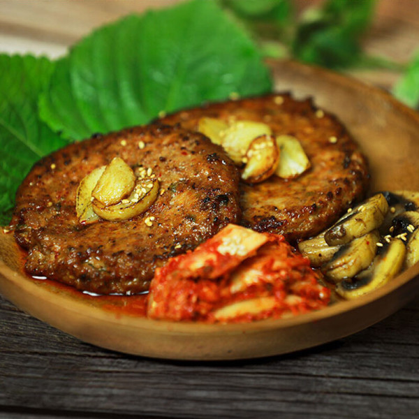 전주 하영이네 수제 떡갈비 너비아니 함박스테이크 매운맛 120G x 10개
