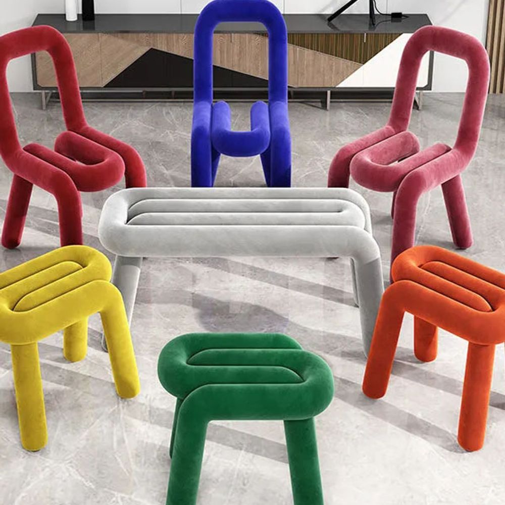 스툴 벤치 카페 chair 의자 bold Bol hair 그린 벤치