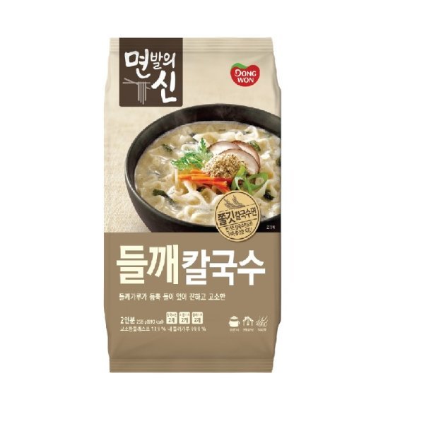 1 1 동원 면발의신들깨칼국수 258G
