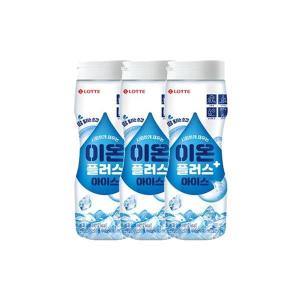 롯데웰푸드 이온플러스 아이스 3개 쭈쭈바 하드 할인점 학원 어린이집 식당 카페 대용량 탕비실