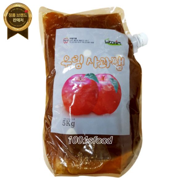우림 식품 우림 사과쨈 5kg