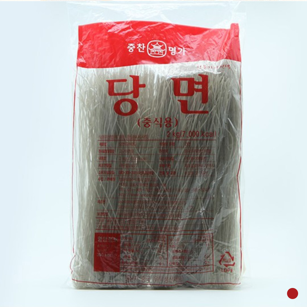 중찬명가 당면 중화당면 2KG 1개
