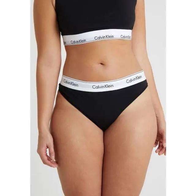 캘빈클라인 캘빈클라인 언더웨어 MODERN PLUS THONG - 끈팬티 -