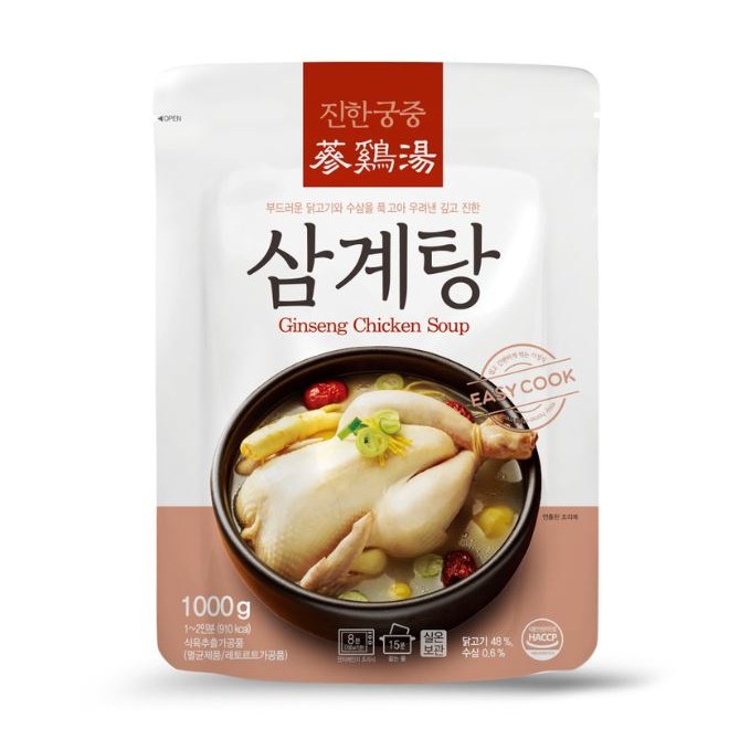 진한식품 진한식품 진한 궁중 삼계탕 1kg 1개