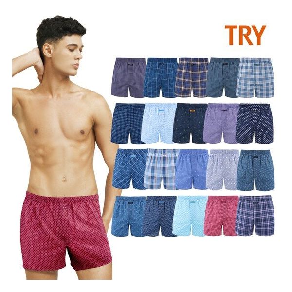 트라이 트라이 TRY 스탠다드 코튼 박서 5차