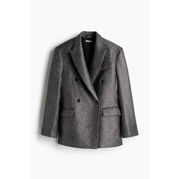H&M 에이치앤엠 울 글리터 블레이저 Woolblend glittery blazer 1257954001