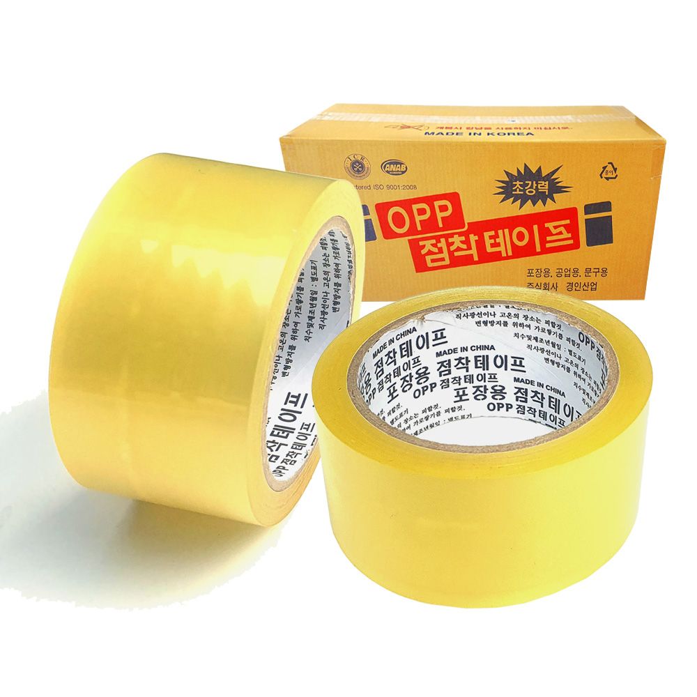 경인산업 경인 OPP 박스테이프 50mmX50M 1박스 50개입 1개