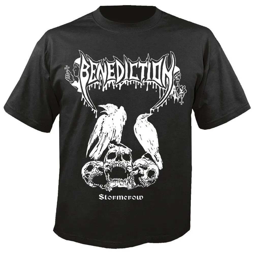 베네딕션 스톰크로우 티셔츠 Benediction Stormcrow 반팔 티셔츠 T-shirt S
