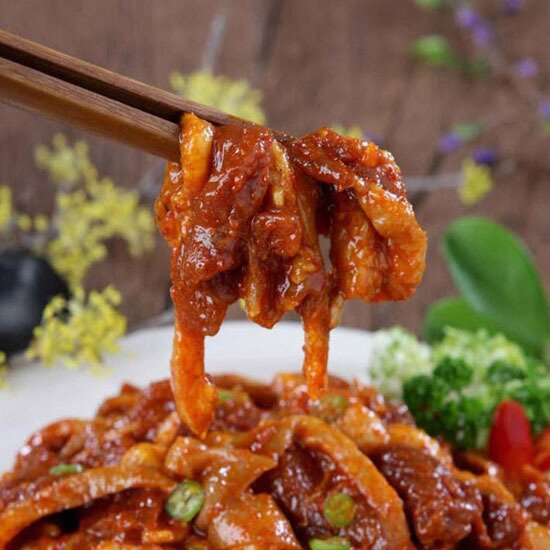덕담골 산수유 오리 고추장 주물럭 500g