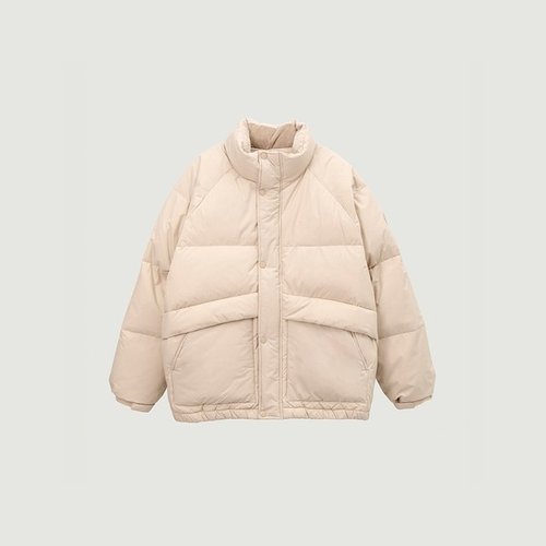 행텐 행텐남성 라글란 하이넥 푸퍼 덕다운 점퍼 CE1N371380249 528615
