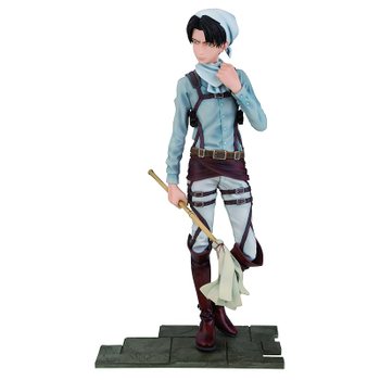 DXF attack on titan Levi 진격의 거인 청소 리바이 피겨 장난감 애니메이션 프라이즈 밴