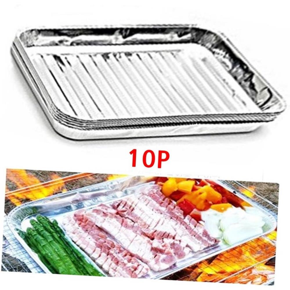 일성산업 일회용 숯불바베큐판 10p 숯불구이판