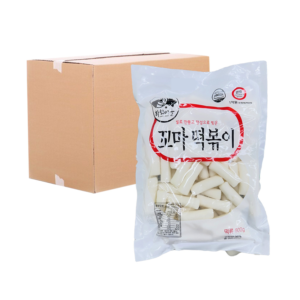 하회마을 꼬마 쌀떡볶이떡 500g 10입