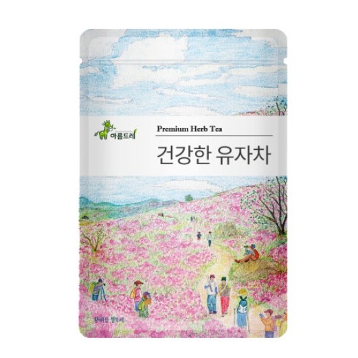 자연이야기 아름드레 아름드레 친환경 삼각티백 유자차 25개입 25개 1 5g 2개