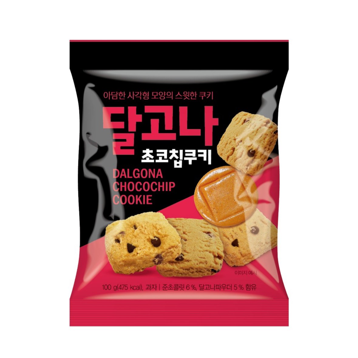 대산후드 대산 달고나 초코칩쿠키 4개 100g
