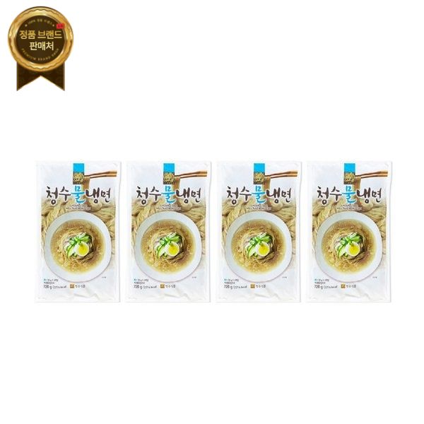 VIPET ViPET 2 2 청수 프리미엄 물냉면 720g 2 2팩 16인분 양 함흥 비빔 냉면