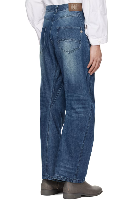 르수기아뜰리에 Curved Silhouette Jeans 251732M186005