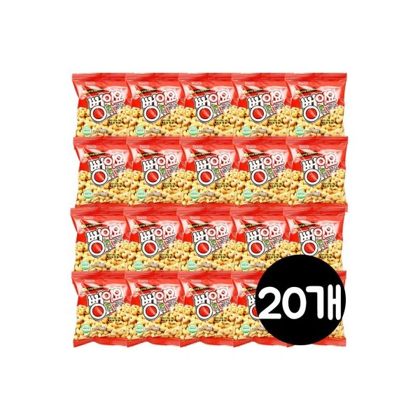 뻥이요 35g x 20봉 뻥튀기 보리과자 간식 J 1553099