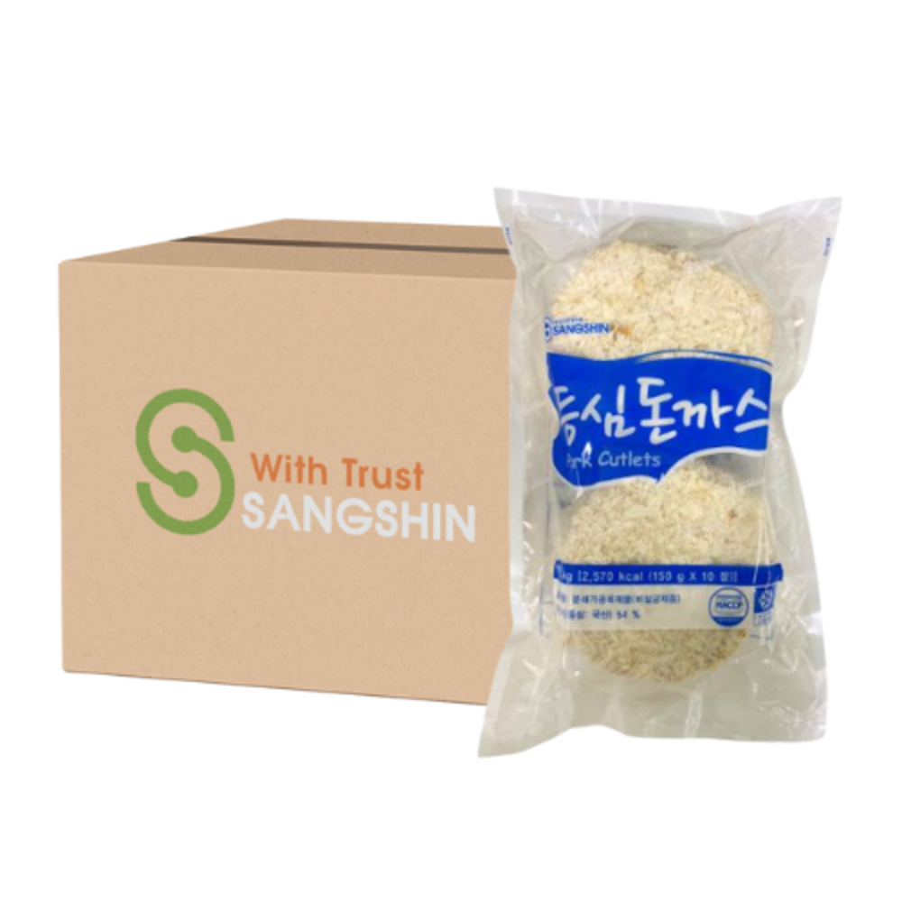 상신종합식품 업소용 냉동돈까스 상신 등심돈까스 250g x 10장 x 1box