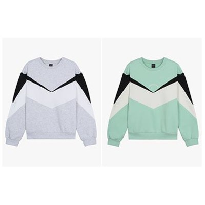 리틀브렌 리틀브렌 엔씨엑스코 브이 기모셋업 상의 라이트멜란지그레이 S LBSM22N51