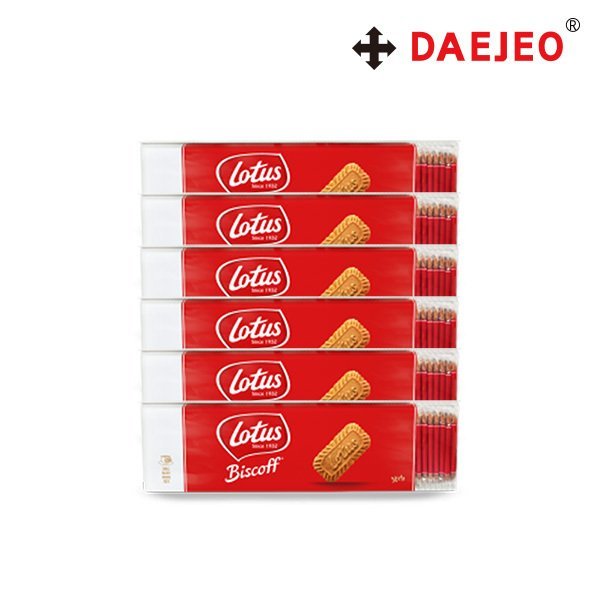 로투스 비스켓 싱글팩 커피과자 50입 x 6박스
