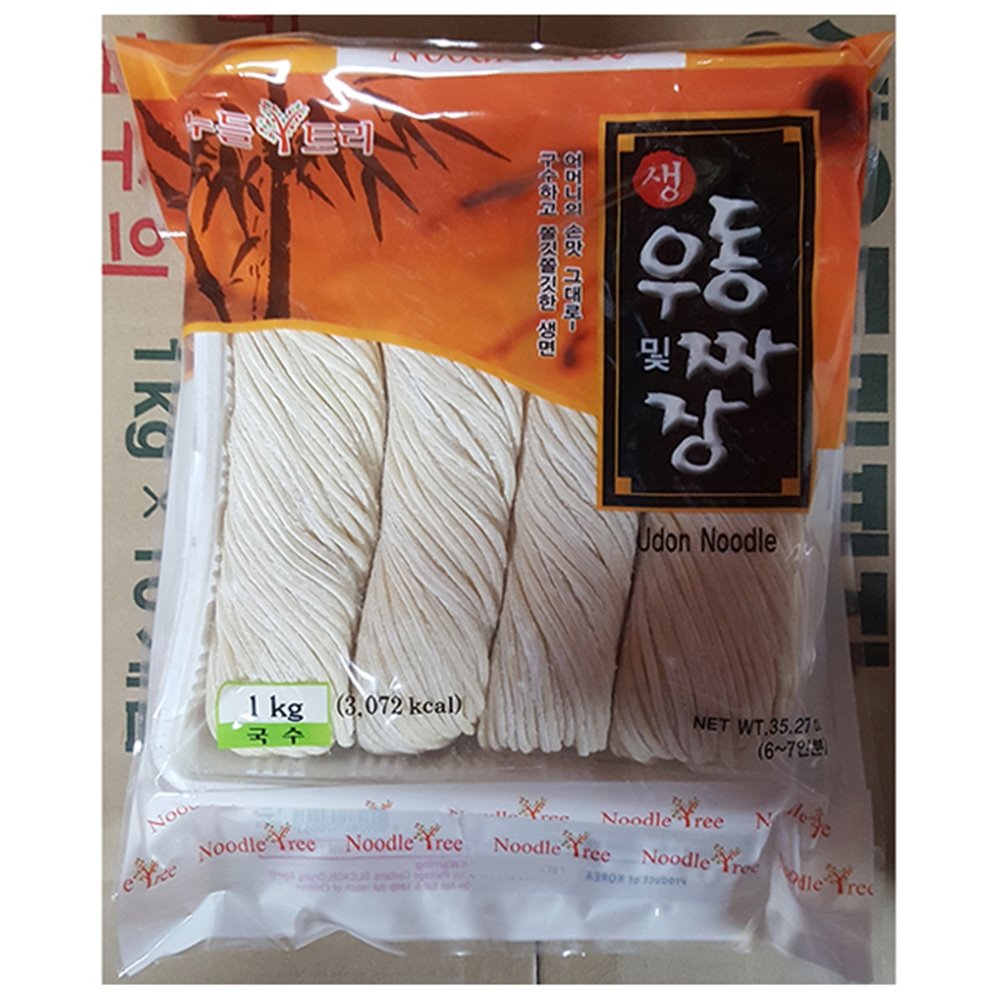 생우동 짜장면 누들트리 1K 중화 생면 면 국수 생 짜장 짜장면 업소용 면발 면류 사리 즉석 짬뽕 우동