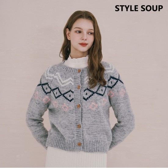 SOUP 숲 노르딕카디건 SABGDJ1