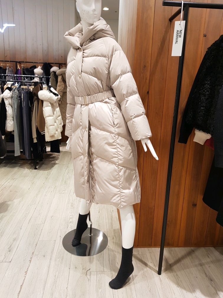 지컷 지컷 벨티드 롱 다운 패딩 코트 7254417120
