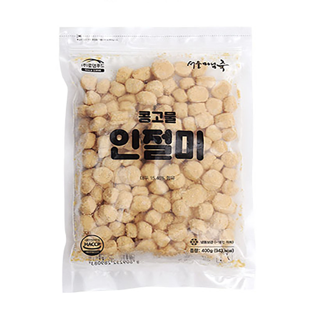 로뎀푸드 서울마님죽 서울마님죽 로뎀푸드 서울마님 콩고물 인절미 400g 아이스박스포장