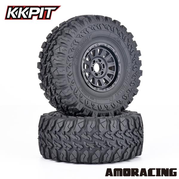 KKPIT 1 7 모하비 전용 타이어 어댑터 RC 모델 자동차 휠 스킨 업그레이드 오프로드 그립 쇼트
