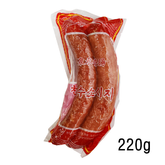 신중국식품 천수소시지 중국샹창 소시지 220g 1개
