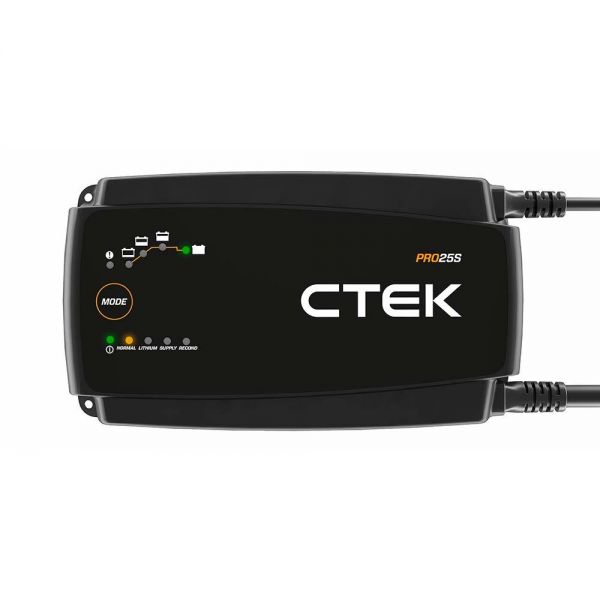 CTEK 40-328 전문가용 고효율 25Amp 배터리 충전기 전원 공급 장치 블랙243789 PRO25S