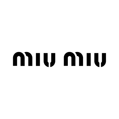 미우미우 미우미우 12Y8 로고 자수 크롭 지퍼 여성 가디건 MMF767