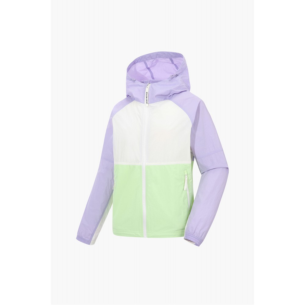 코오롱스포츠 매장정품 코오롱스포츠 KOLON SPORT 여성 윈드케이 블록형 바람막이 JKJJM23204LAV 1519238563178