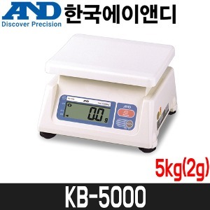 AND AND AND 에이앤디 전자저울 단순중량 5kg 2g KB-5000