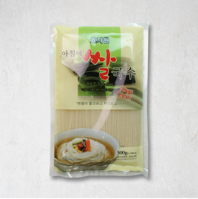 효자원식품 두레생협 무첨가 쌀국수 500g 글루텐프리 천일염 건면 500g 1개