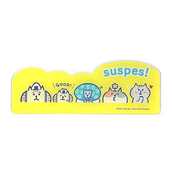 주식회사 에이웍스 뒹굴뒹굴 냥스케 캐릭터 메모 보드 노랑색 GN-005
