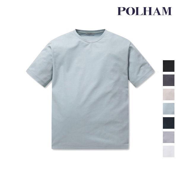 매장정품 폴햄 POLHAM 남여공용 쿨텐션 솔리드 반팔 티셔츠 PHC2TR3240 1409854