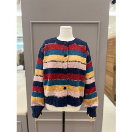 러브앤쇼 멀티 배색가디건 LCEKGCD12