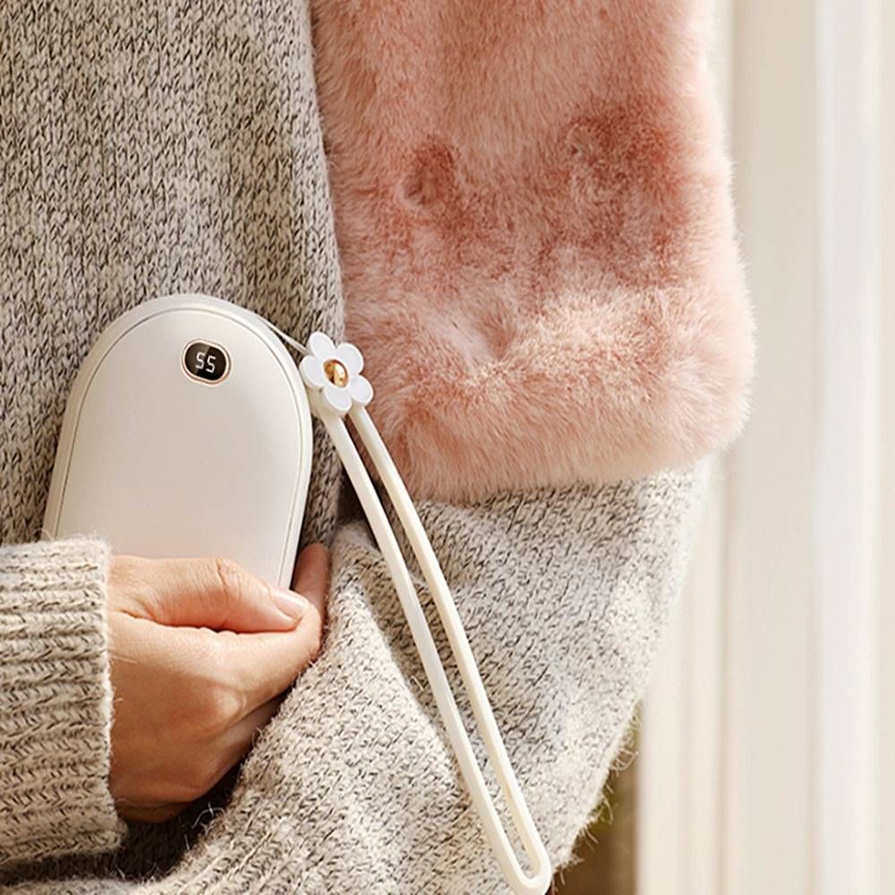 아이리스 충전식 손난로 휴대용 보조배터리 10000mAh 대용량 본품 충전기