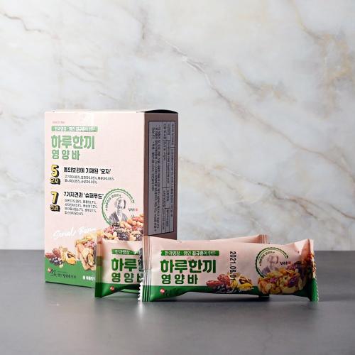 김규흔 한과 하루한끼 영양바 2박스 125g 6개
