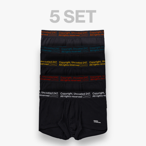 언코티드247 UNCOATED 247 맨즈 모달 드로즈 로우라이즈 엑셀 레드파우스트