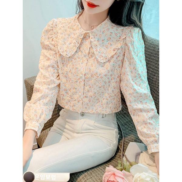 무난한 플라워 사각 칼라 카디건 데일리 통기성 기본템 편의성