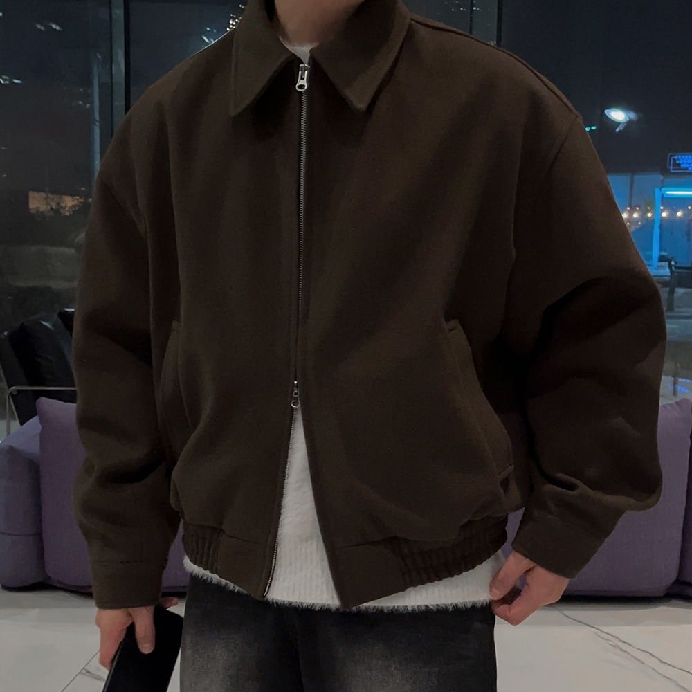 유얼마인드 남자겨울자켓 울자켓 자체제작