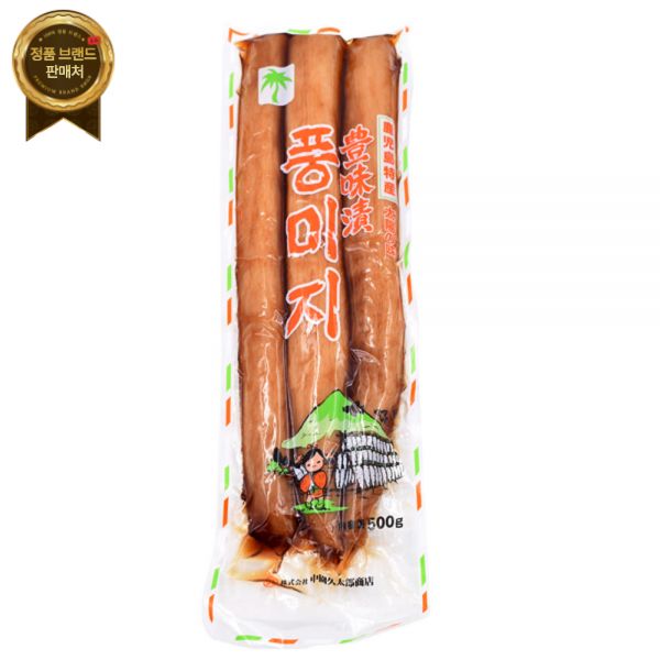 풍미지 500g 간장단무지 일본단무지 다꽝 원산지 일본 1개