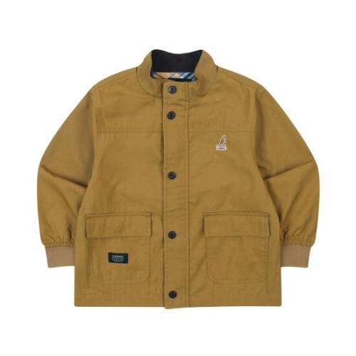 캉골키즈 캉골키즈 뉴 카라 헤리티지 자켓 OC 0001 카멜 AOCCJP00010CA