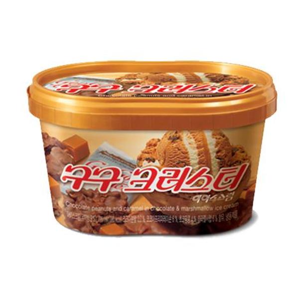 롯데웰푸드 우리가족 구구크러스터 아이스크림 하드
