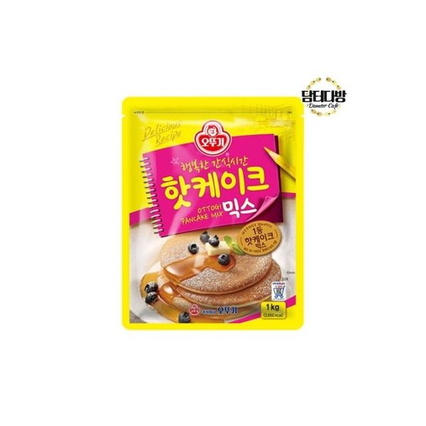 오뚜기 오뚜기 핫케이크믹스 1kg핫케익믹스와플믹스붕어빵재료어린이간식와플반죽쿠키믹스컵케이크찹쌀호