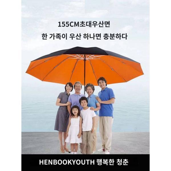 전자동 역우산 이중접이식 자동차용 청우 바람막이 선바이저 2인용 우산