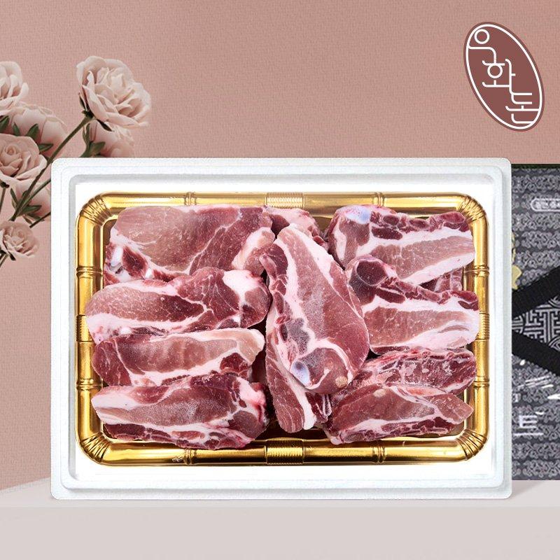 우화돈 냉동 우화돈 프리미엄 보성녹돈 한돈 LA갈비세트 2 5kg